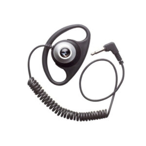 Receive-only D-shell earpiece Compatible with DP1400 Digital Portable Two-way Radio
