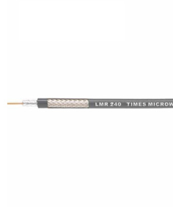 Times Microwave LMR-240-DB watertight coaxial cable for outdoor and direct burial use, supplied by Soyuztec Trading LLC.