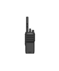 Motorola MOTOTRBO R2 UHF Digital Portable Radio with ergonomic grip and IP55 ruggedized housing for mission-critical industrial communications.