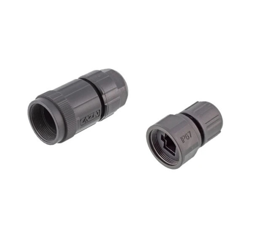 Waterproof Rj45 Protector Waterproof RJ45 Ethernet Connector for Outdoor Surveillance